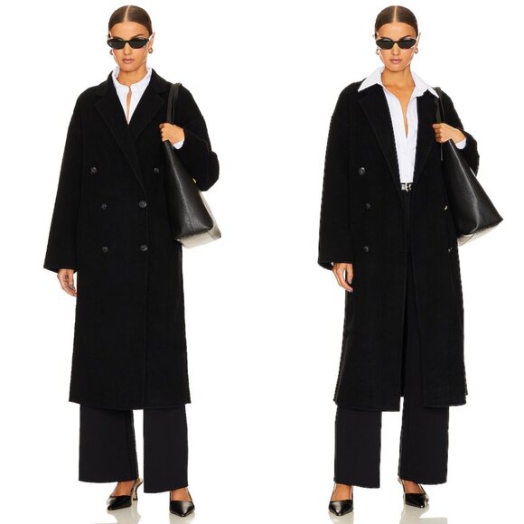 Rag & Bone Thea Italian Wool Coat - Picture 1 of 5